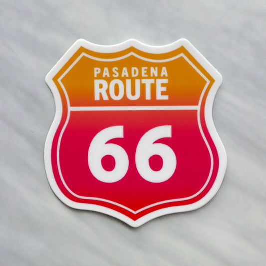 Route 66 Sunset Sticker
