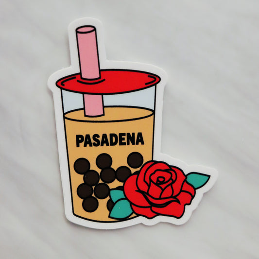 Pasadena Boba Sticker